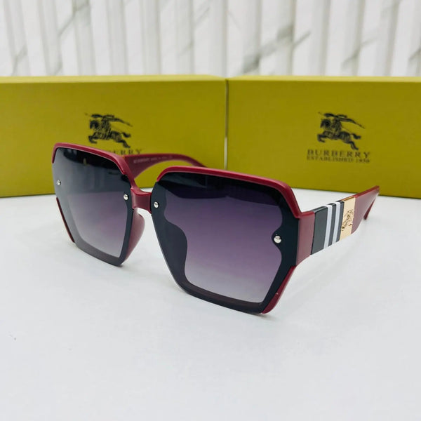 Burberr_y Maroon Women Sunglass